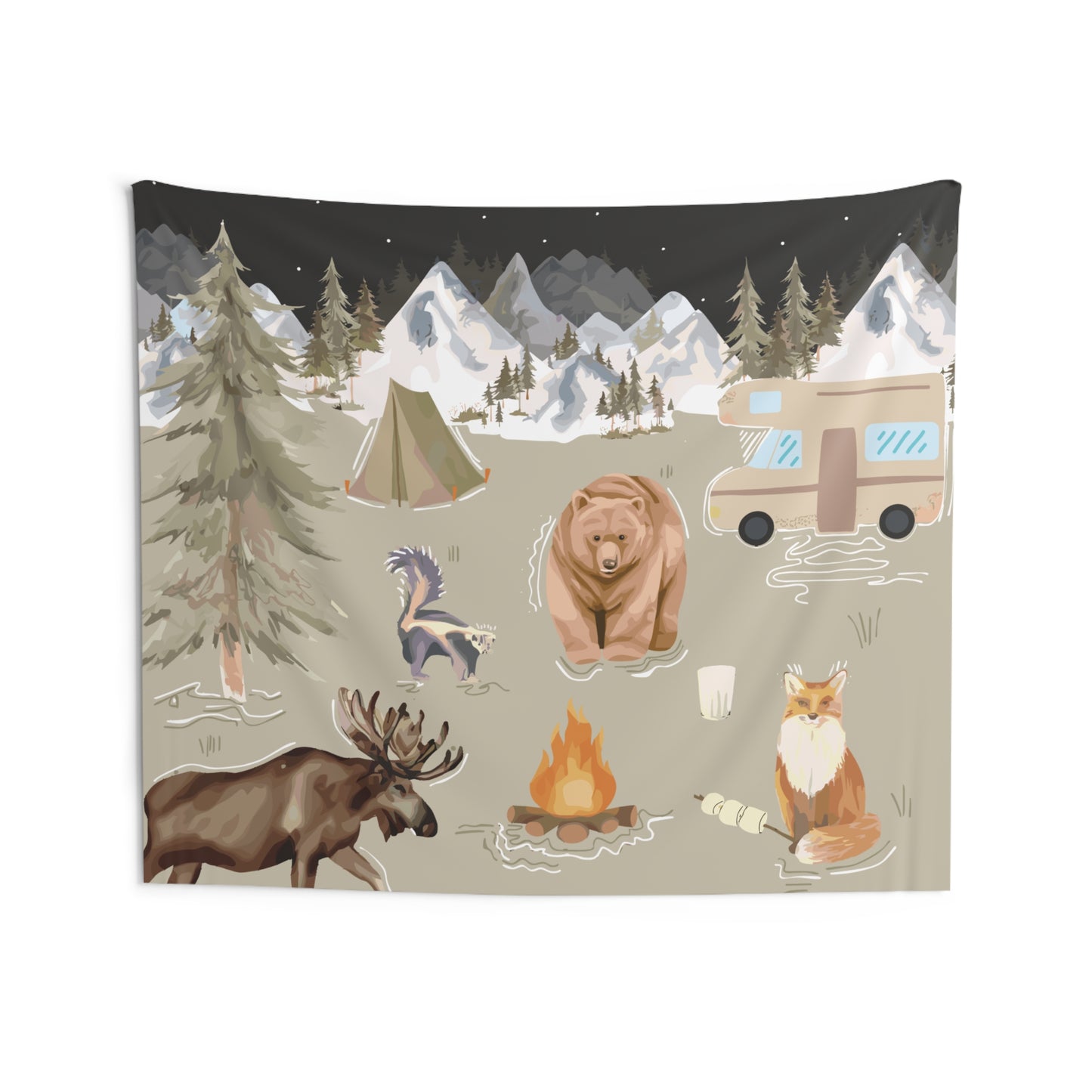 Milk Staches & Marshmallow Tales Tapestry